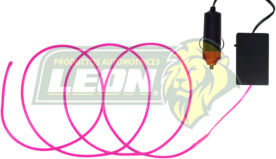 HILO CALIENTE LUZ NEON PURPURA S/SENSOR