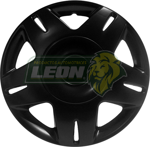 TAPONES DE RIN 13” TIPO PLATINA MOD. 47 NEGRO (JGO. c/4 pz.)