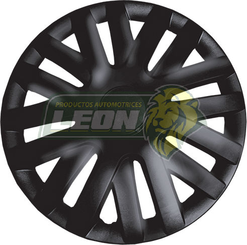 TAPON DE RIN 14” VW GOL MOD. 46 NEGRO (JGO. c/4 pz.)  