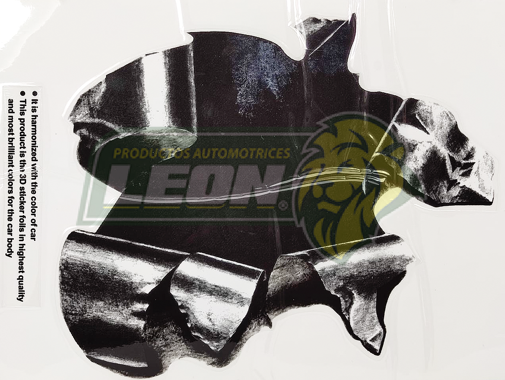 CALCOMANIA METAL RAZGADO 30x21 (CHF)