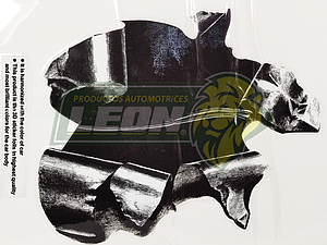 CALCOMANIA METAL RAZGADO 30x21 (CHF)