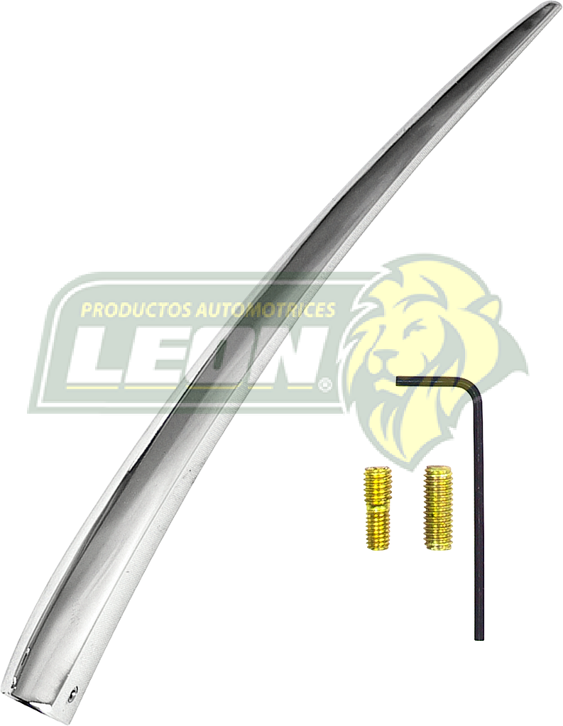 ANTENA IMITACION 17 cm. T/SABLE CROMADO NIKEN