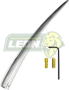 ANTENA IMITACION 17 cm. T/SABLE CROMADO NIKEN