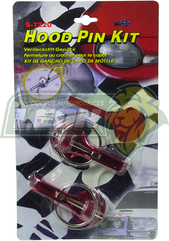 SEGURO ROJO CROMADO PARA COFRE SIMULADOR