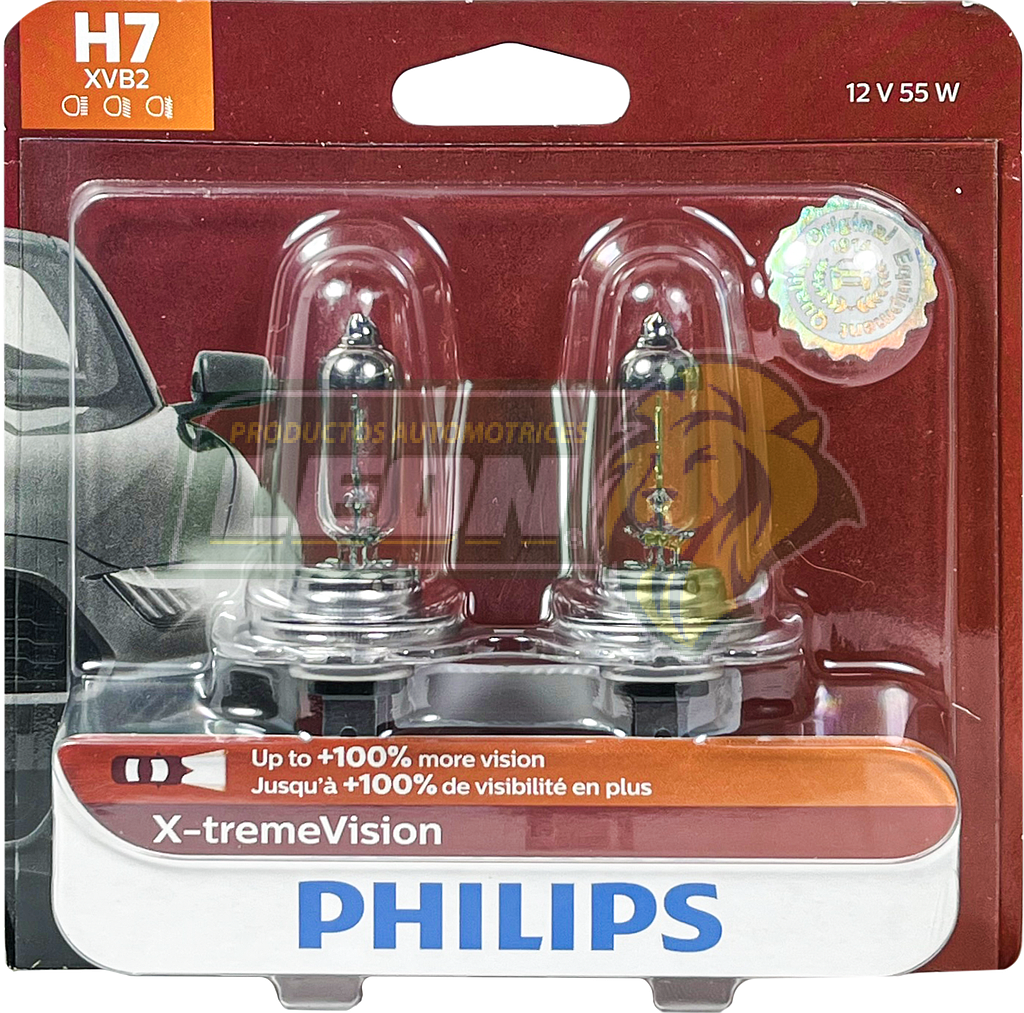FOCO PHILLIPS H7 12V 55W X-TREMEVISION 