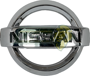EMBLEMA PARRILLA NISSAN NP300 C/PATAS (E088) ØA: 14 cm, ØB: 16.5 cm