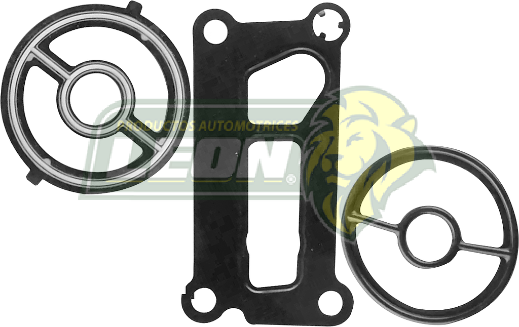 KIT SELLOS ENFRIADOR DE ACEITE MAZDA 3 2.0L 04-13, 3 2.5L 10-13, 5 2.3L 06-10, 6 2.3L 03-08, 6 2.5L 09-13, B2300 2.3L 01-09, CX-7 2.3L 07-12, CX-7 2.5L 11-12, MX-5 2.0L 06-15, TRIBUTE 2.3L 05-06, TRIBUTE 2.5L 09-11 (3 pzas.) (200-013)