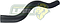 MANGUERA RAD. SUP. VW PASSAT V6 2.8L 95-97, MITSUBISHI MIGHTY MAX L4 2.4L 95-96, G.M. TRACKER L4 1.6L 99-02, ACURA LEGEND V6 3.2L 91-95 (463305, 4406993, 1657174030, 254112C150, MB007760, MB007648, H0061068) Ø: 30 mm, L: 100x440 mm, LONGITUD: 470 mm