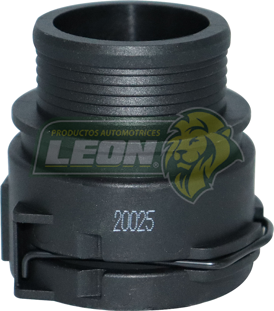 CONECTOR RAD. SUP. VW TIGUAN L4 09-18, RAM 700 L4 1.3L 21-25, PROMASTER RAPID 1.4L 17-20, AUDI A6 V6 3.2L 06-10, DODGE VISION L4 1.6L 15-18, FIAT PALIO 1.6 13-18 (4F0121055F, 4F0121101F, 68198363AA, 51917570)