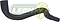 MANGUERA REFRIG. FORD RANGER L4 2.2L 15-17 (RADIADOR DE ACEITE) (AB396B850AC, 1720647, 1730124) Ø: 15x20 mm, L: 50x300 mm, LONGITUD: 320 mm