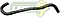 MANGUERA RETORNO DH RENAULT MEGANE I L4 2.0L 01-03, M. BENZ L4 2.0 01-03 (8200040730) Ø: 10 mm, L: 80x340 mm, LONGITUD: 450 mm
