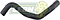 MANGUERA RAD. SUP. G.M. GROOVE L4 1.5L 22-25 (23940770) Ø: 31x30 mm, L: 60x410 mm