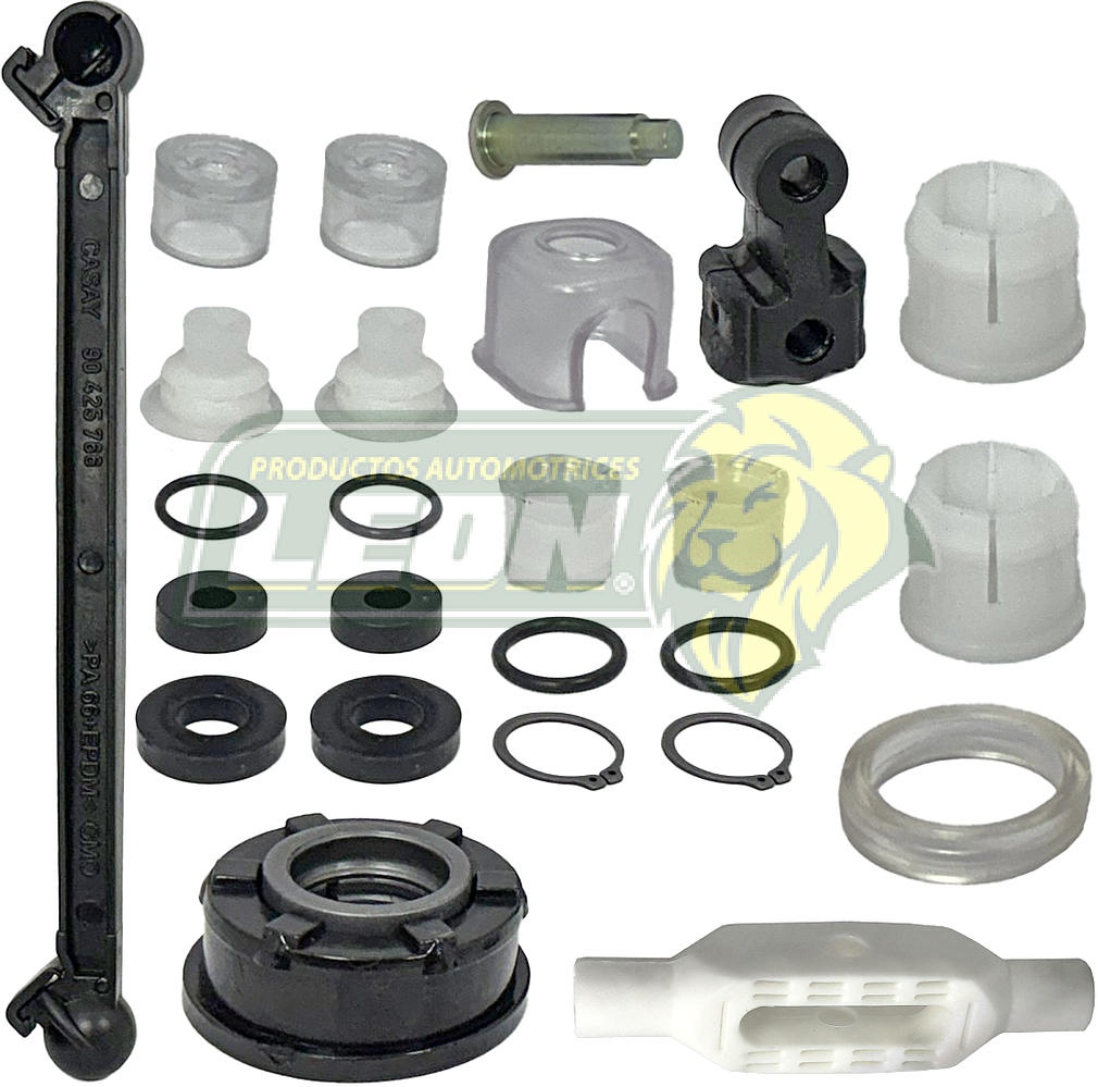 REPUESTO PALANCA Y MAROMA VEL. G.M. CHEVY 1.4, 1.6L TODOS (26 pzas.)