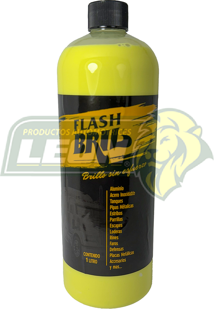 ABRILLANTADOR FLASH P/SUPERFICIES METALICAS “RAPIDIN” METAL BRIL (1L) 
