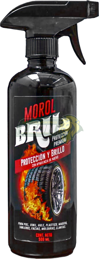 LUBRI VINIL MOROL PROTECTOR Y REACONDICIONADOR METAL BRIL (500 ml)