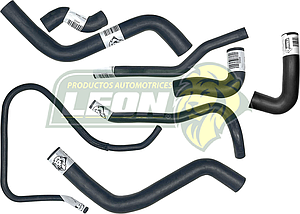 MANGUERAS MOLDEADAS DE ENFRIAMIENTO G.M. AVEO 1.6L 07-17 (KIT c/8 pzas.) LEÓN