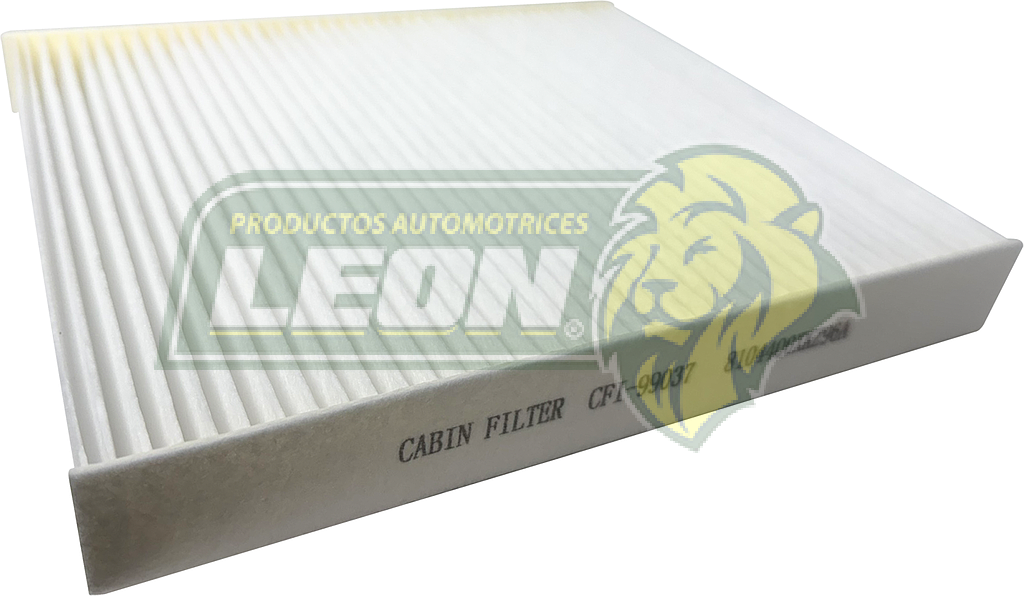 FILTRO CABINA VW SAVEIRO 1.6L 10-24, M. BENZ G500 5.0, 6.0L 03-12, G550 4.0L 09-15, G550 4.0L 09-18, G63 AMG 5.5L 13-18, G65 AMG 6.0L 16-18, SEAT TOLEDO 1.0, 1.2, 1.4, 1.6L, HAVAL JOLION 1.5L 2024 (CFI-99037CA)
