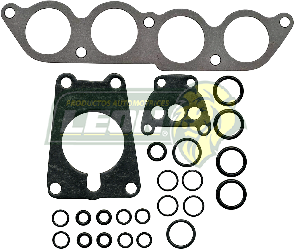 JUNTA CUERPO DE ACELERACION NISSAN URVAN, X-TERRA 2.4L (JGO. c/21 pzas.) “SUPER COMPLETA”