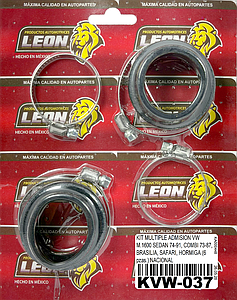 KIT MULTIPLE ADMISION VW M.1600 SEDAN 74-91, COMBI 73-87, BRASILIA, SAFARI, HORMIGA (6 pzas.) NACIONAL