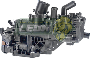 TOMA AGUA MODULO G.M. BLAZER 2.0T 20-26, GMC ACADIA 2.0L 20-23, BUICK ENVISION 2.0T 21-26, CADILLAC XT4 2.0T 19-25, CADILLAC XT5 2.0T 20-26, CADILLAC XT6 TURBO 2.0L 21-25 (INCLUYE TERMOSTATO ELECTRONICO) (100-283)