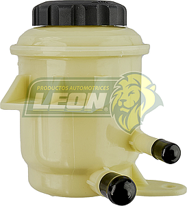 DEPOSITO LIQUIDO DIRECCION HIDRAULICA G.M. AVEO 1.6L 08-18, PONTIAC G3 1.6L 06-10 (INCLUYE TAPON) (10-23511826, 3000436)