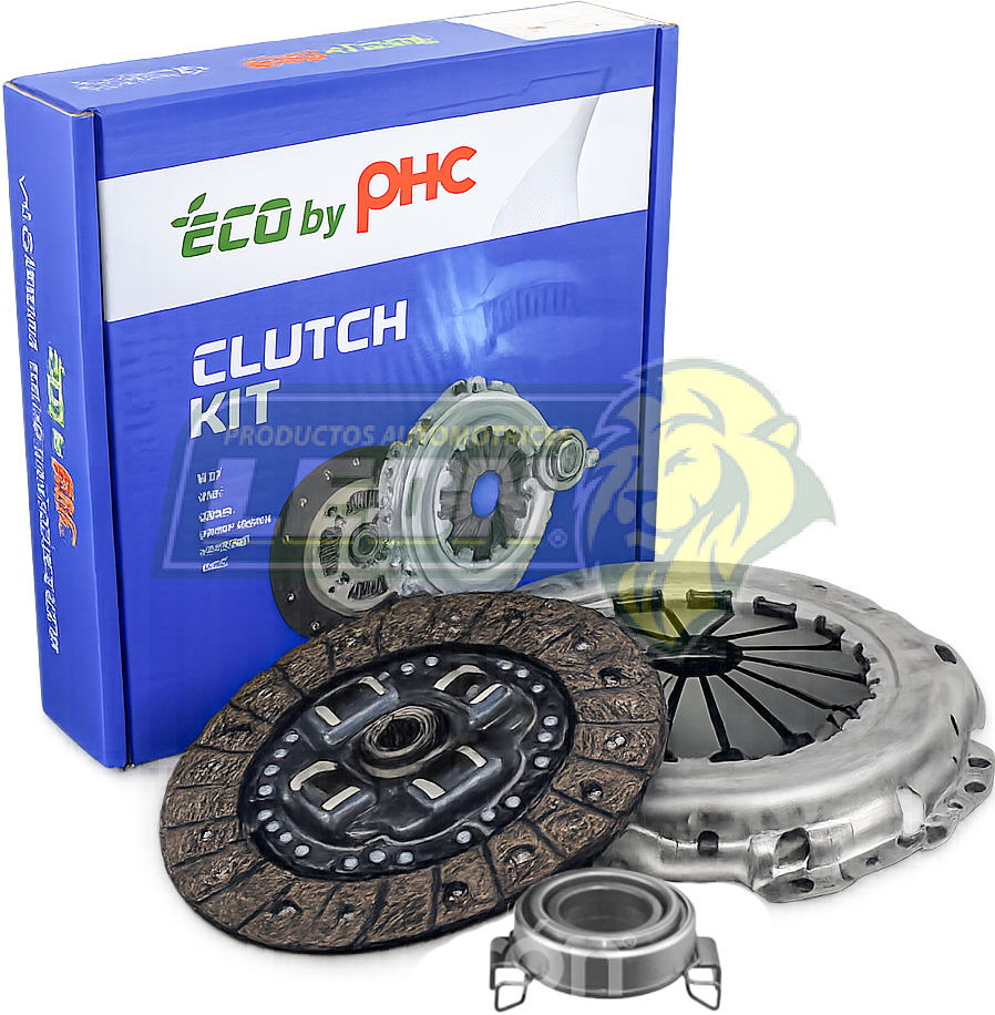 KIT DE CLUTCH TOYOTA YARIS L4 1.5L 06-16, COROLLA 1.8L 03-09, MATRIX 1.8L 03-09, MR2 SPYDER 1.8L 2005 (3 pzas)