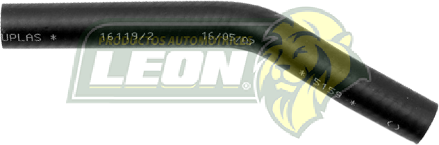 MANGUERA CALEFACTOR FORD FOCUS 2.0L 01-03, JEEP LIBERTY 3.7 02-06, NISSAN NX 1.6 91-93 SENTRA B13 1.6L 91-93, TOYOTA SIENNA 3.0L 98-03 (9240266Y00, 1M5118C256AA, E90H18D334F, YS4Z18472BA) Ø: 15 mm, L: 50x200 mm, LONGITUD: 220 mm