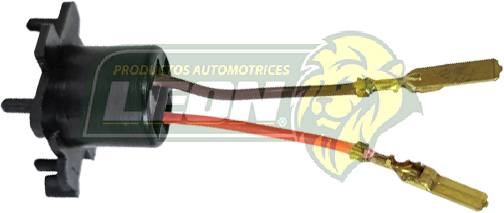 SOQUET 2 POLOS PARA FOCO H7 HONDA Y TOYOTA 2T. A204