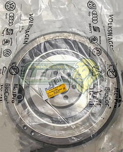 VOLANTE MOTOR VW GOLF A3 1.8L 91-98, GOLF A4 1.8L 97-07, JETTA A4 2.0L 98-07, VARIANT 2.0L 00-05, NEW BEETLE 2.0L 98-05, PASSAT B3 B4 2.0L 93-97, SEAT LEON 1.8L 99-06, TOLEDO 1.8 00-05 (028105269C, 037105269L, 037105269M, 068105269D, 068105269F, 068105269G, 068105271F, 068105269H)