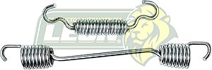 KIT DE RESORTES PARA FRENOS DE ZAPATAS TRACTOCAMION VARIOS (JGO. c/2 pzas.)