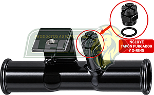 TUBO CONECTOR METALICO RADIADOR INFERIOR NISSAN NP300 2.5L 16-26, FRONTIER 2.5L 16-23 (120-506)