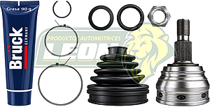 ESPIGA HOMOCINETICA VW JETTA A3, GOLF A3 2.8L, GOLF A4, JETTA A4 1.8, 1.9, 2.0L 99-05, NEW BEETLE 1.8, 2.0L 98-11, AUDI A3, S3, A4, A6, TT 1.8L 97-04, SEAT IBIZA, LEON, CUPRA, TOLEDO 97-06
