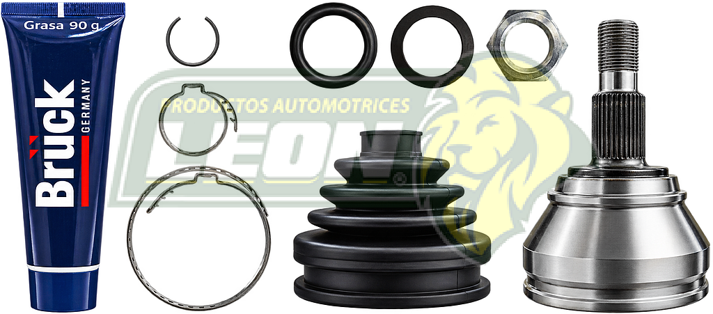 ESPIGA HOMOCINETICA VW JETTA A4 2.0L 99-15, GOLF A4 2.0L 99-07, BEETLE 2.0L 98-11