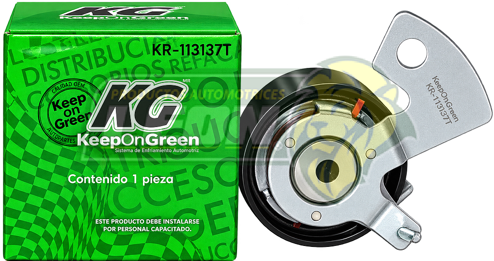 POLEA TENSORA FORD FIGO 3C L3 1.5L 19-21, ECOSPORT L3 1.5L 18-22 (MGN-1Z6K254B) KEEP ON GREEN