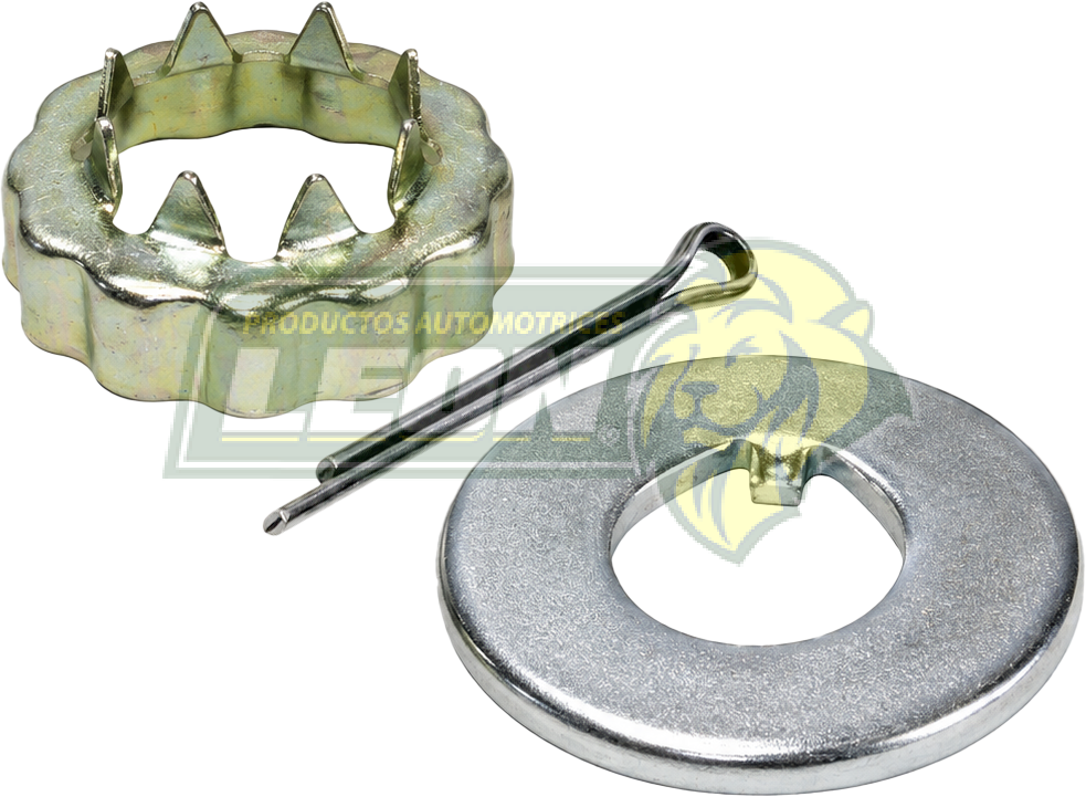 KIT TUERCA (1) R.D. NISSAN PK-UP D21 85-02, D22 97-02, NP300 10-14, CABSTAR 92-14, FRONTIER 00-04, URVAN 86-01 18x1.0 mm “MEDIO KIT” (3 pzas.)