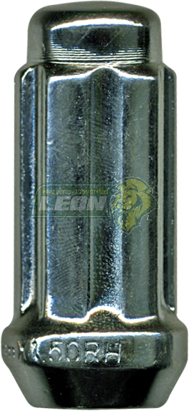 TUERCA CROMADA 14x1.50 mm LARGA LLAVE ESTRIADA