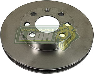 DISCO FRENO G.M. CHEVY 1.6L 95-12 236x19.8mm DELANTERO VENTILADO 4 BIRLOS