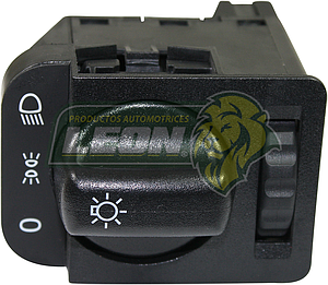 INTERRUPTOR ó SWITCH LUCES G.M. CHEVY C2 1.6L 95-12 (CON RESISTENCIA) 10T. BRUCK