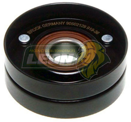 POLEA TENSORA ALTERNADOR G.M. CHEVY 1.6L 95-12, MONZA 1.6L 96-02, CORSA, 1.8L 02-09, ASTRA  1.8L 00-05 C-A/A LISA METALICA