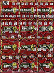 MUESTRARIO DE O-RINGS ESTÁNDAR