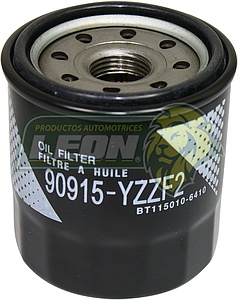 FILTRO ACEITE TOYOTA CAMRY, COROLLA, MATRIX, RAV-4 02-06, AVANZA Y OTROS COMO SERVICIO PESADO MONTACARGAS, MASSEY-FERGUSON, JOHN DEERE VARIOS “GSK”