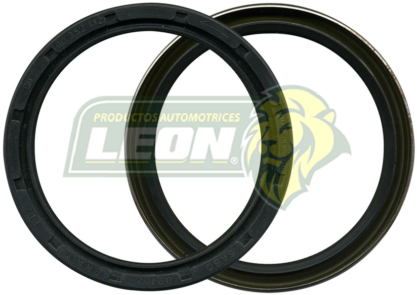 RETEN CIGUEÑAL G.M. CHEVY 4 Cil. 1.4, 1.6L TODOS, TOYOTA HIACE TRASERO