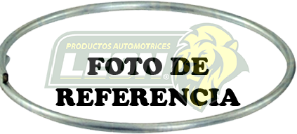 ARILLO P/PISTON CALIPER NISSAN SENTRA 82-94, PULSAR 86-90, STANZA 81-85, QUEST 04-17, HONDA PILO 09-22, CIVIC 80-87, WAGON 80-87, CRX 84-87, PRELUDE 83-87, ACCORD 76-81, MAZDA RX-7 78-90, GLC 77-82, MITSUBISHI MONTERO 84-86, PICKUP 83-86, SUBARU XT 90-91, TOYOTA SIENNA 04-10, CAMRY 2006, COROLLA 83-86, CELICA 74-81, CORONA 70-73 Ø: 2.370”, GR: 0” R.D.