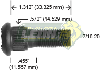 BIRLO RUEDA G.M. C-10, MONTECARLO, CAPRICE U.S.A. 55-61, 91-98 R.T.