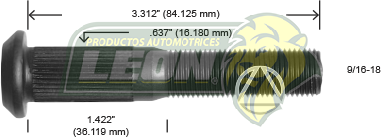BIRLO RUEDA G.M. CMTA. C30 D/R. 71-98 R.T.