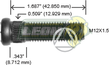 BIRLO RUEDA G.M. CAVALIER, CENTURY, CUTLASS 91-96, MALIBU, CITATION, CELEBRITY, IMPALA, BLAZER, Z24, CAMARO, PONTIAC SUNFIRE, GRAND PRIX, TRANS-AM 82-01, OLDSMOBILE SILHOUETTE R.D. Y R.T.