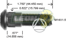 BIRLO RUEDA G.M. CMTA. PK-UP, CHEYENNE 90-98 R.D.