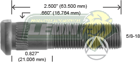 BIRLO RUEDA CHRYSLER CMTA. D300 1 Ton. 48-60