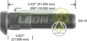 BIRLO RUEDA CHRYSLER CMTA. D300 1 Ton. 61-68 R.T. (R)