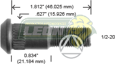 BIRLO RUEDA CHRYSLER CHARGER, CORONET, MONACO, PK-UP D100 72-98 R.D.
